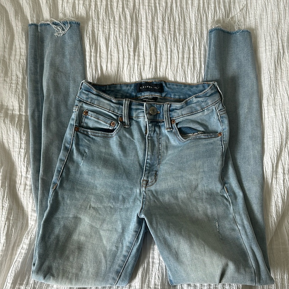 Aeropostale Super High Rise Jegging Size 6